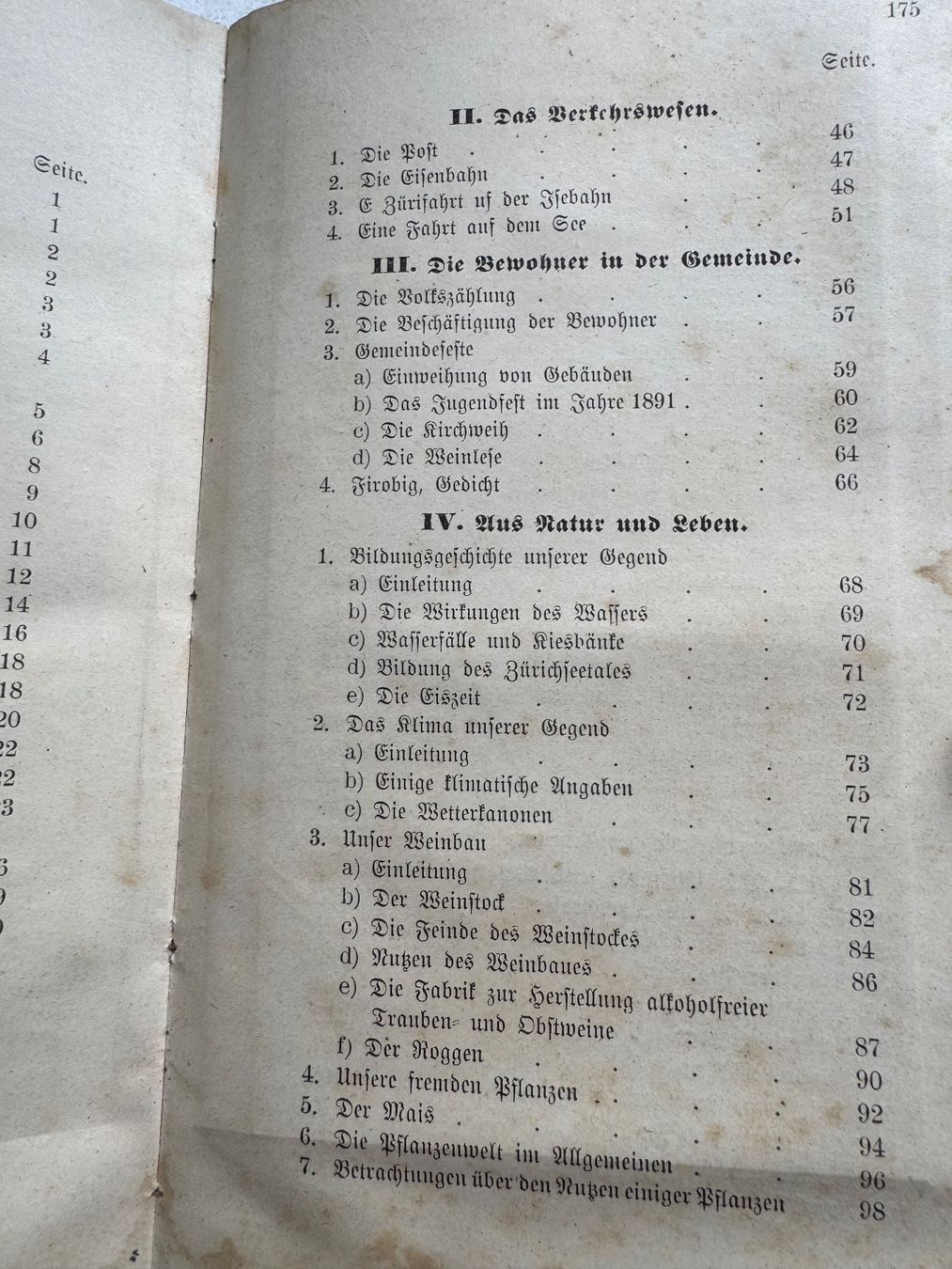 Libri: Gemeinde Meilen Buch Heimatkunde von 1902 – Usato da siebnen venduto da minte 3