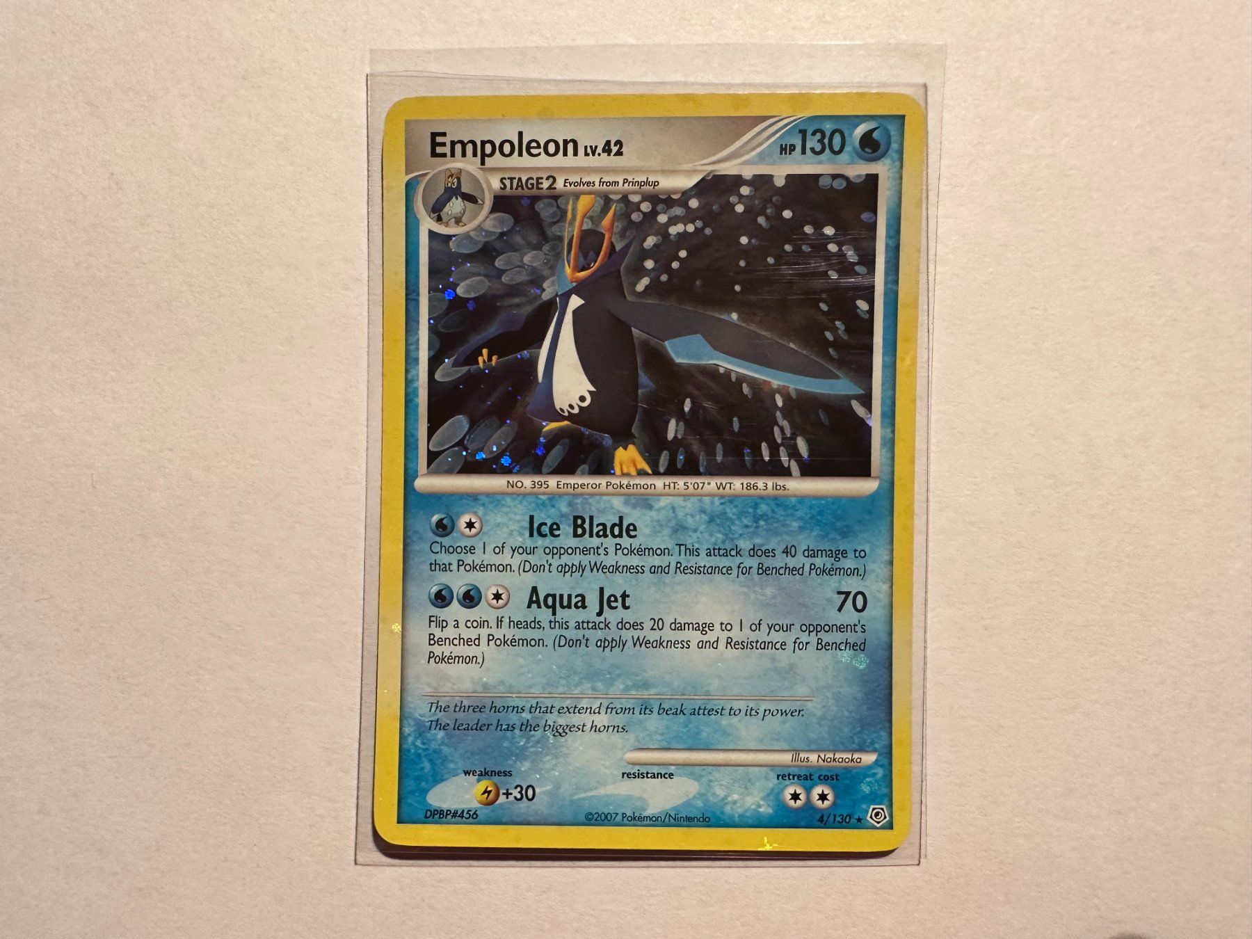 Pokémon Sammelbilder & Trading cards: Empoleon holo bleed Diamond & Pearl Base EN – Gebraucht aus Hagendorn von Pokecollectorch