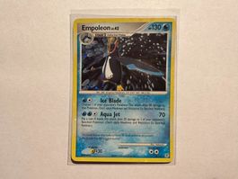Empoleon holo bleed Diamond & Pearl Base EN