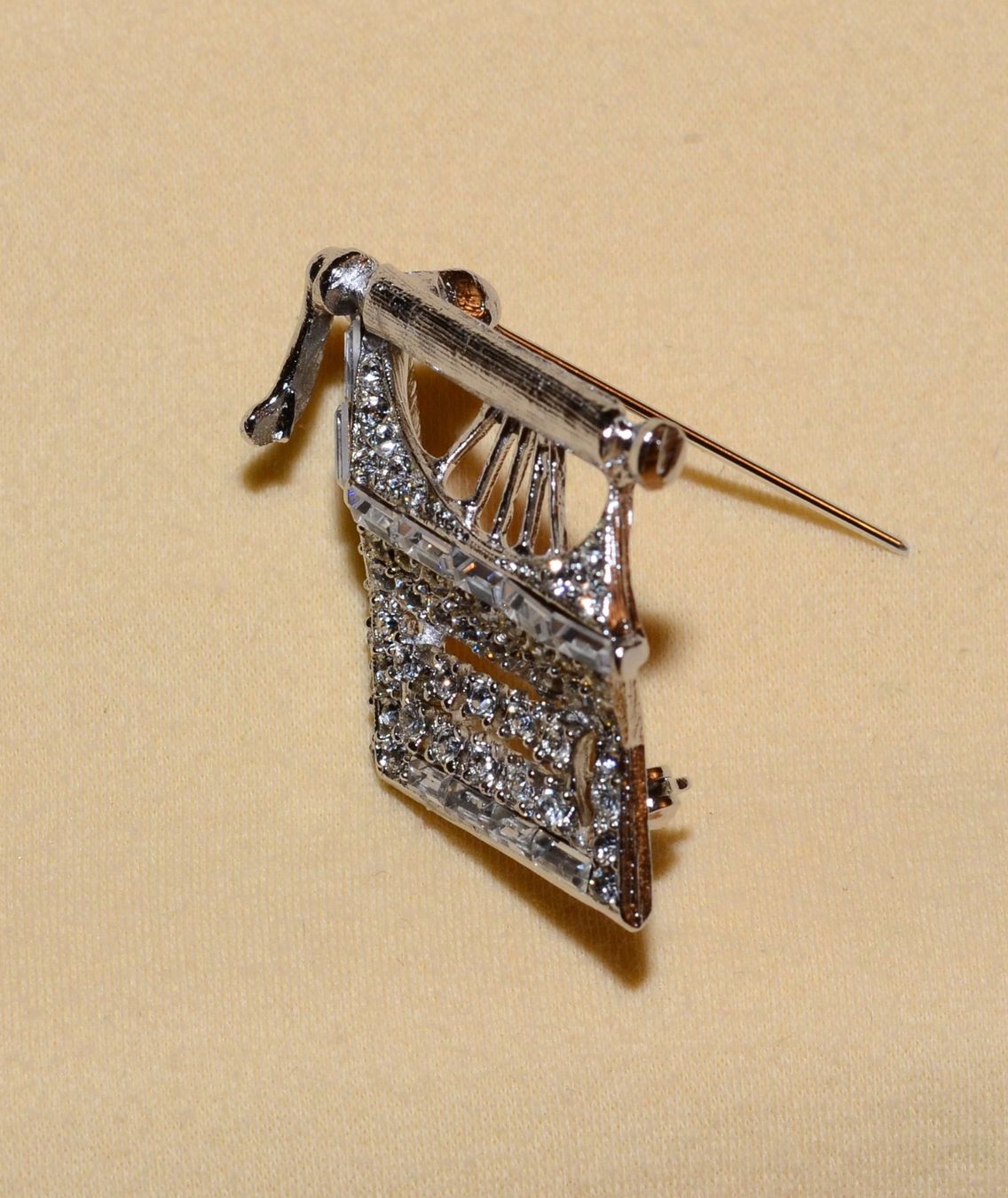 Spille & Fermagli: Brosche mit  echten Swarovski Strass – Nuovo (secondo la descrizione) da Frümsen venduto da amadiss 3