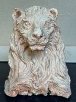 Lion en tere cuitte décoratif pour le jardin ou la maison!