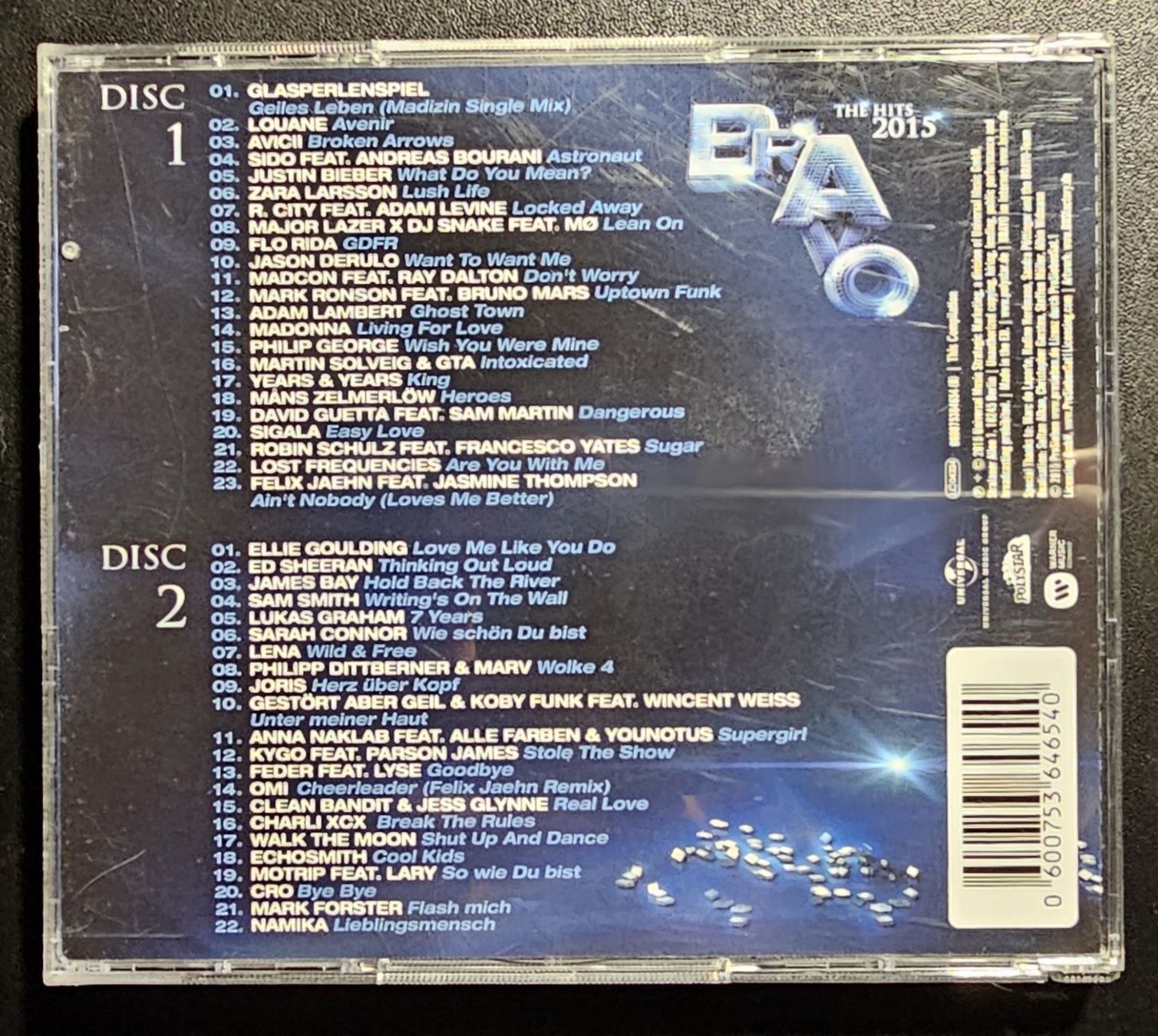CD: Bravo Hits - 2015 | 2 CD's – Usato da Hermetschwil-Staffeln venduto da DominicKistler 1
