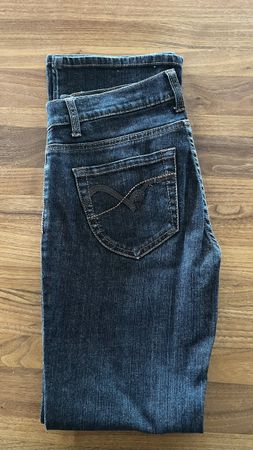 Damen Jeans Zero Lucca Grösse 34 dunkelblau guter Zustand
