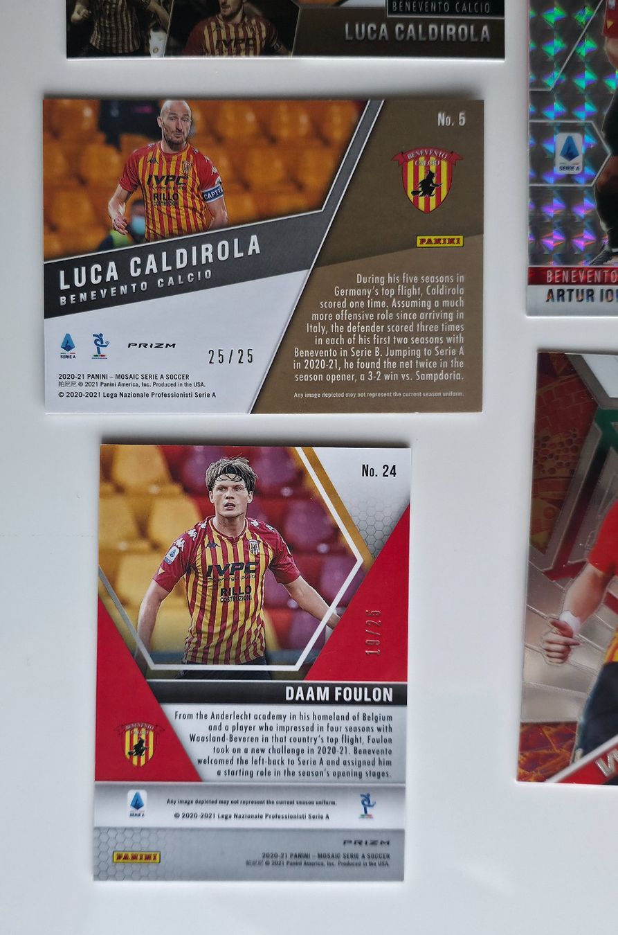Panini Carte collezionabili: Panini Select - Benevento bundle - 2 numbered and foil – Nuovo (secondo la descrizione) da Onex venduto da msan.cards 2