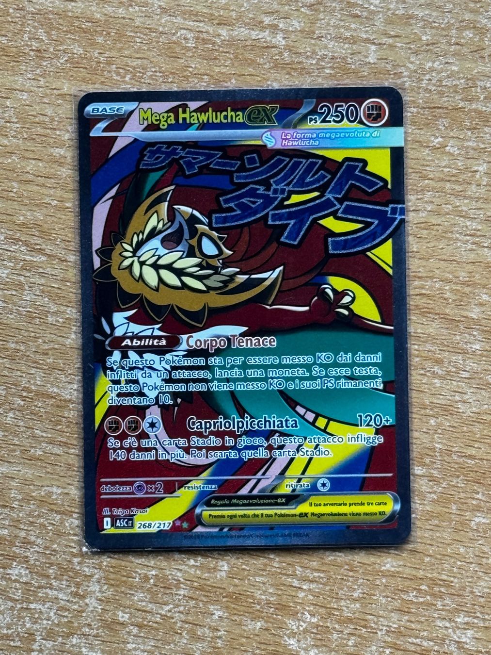 Pokémon Carte collezionabili: Carte pokemon ascesa eroica Mega hawlucha ex – Usato da Muralto venduto da eli_r8pd