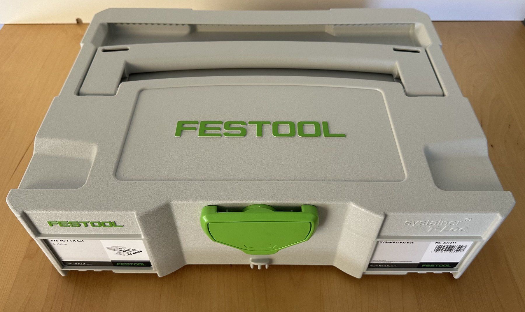 Festool Alle Werkzeuge: Festool - SYS-MFT-FX-Set / Nr. 201311 / Fixing-Set – Neu und originalverpackt aus Dielsdorf von Empowered 9