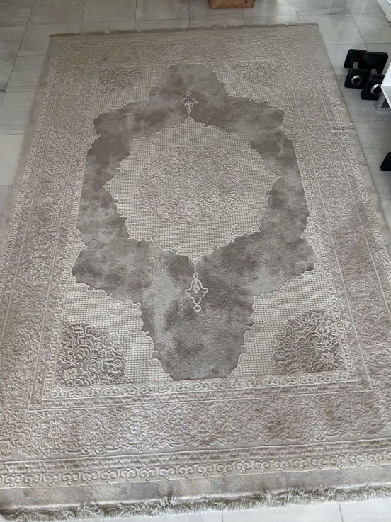 Tappeti: Eleganter Seide Teppich, grau - 190 x 295 cm, gebraucht – Usato da Bubikon venduto da nb_b8d9