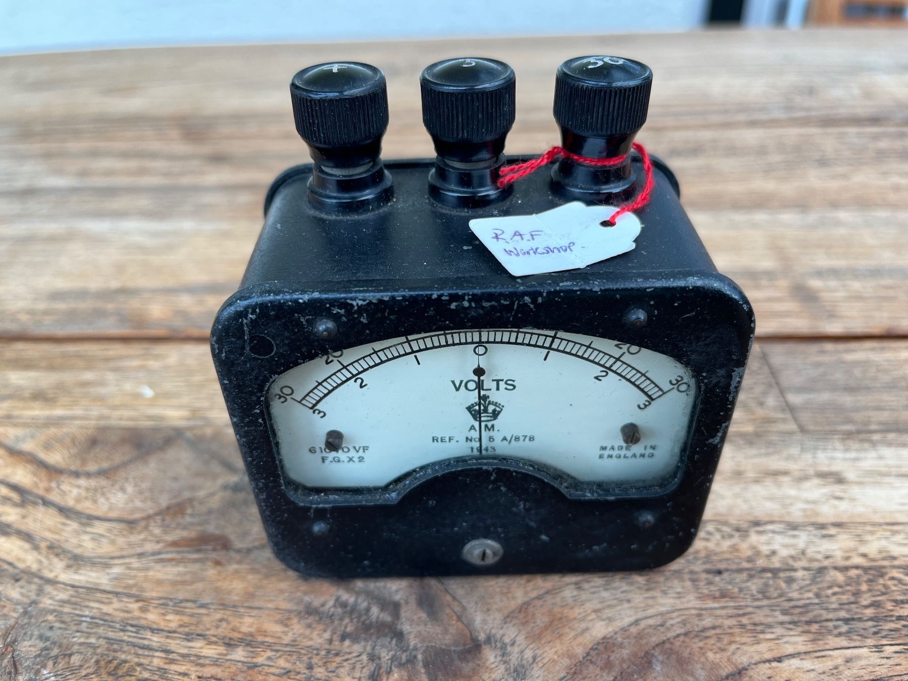 Misurare: Voltmeter Royal Airforce Werkstatt – Usato da Sirnach venduto da oli_82kd 4