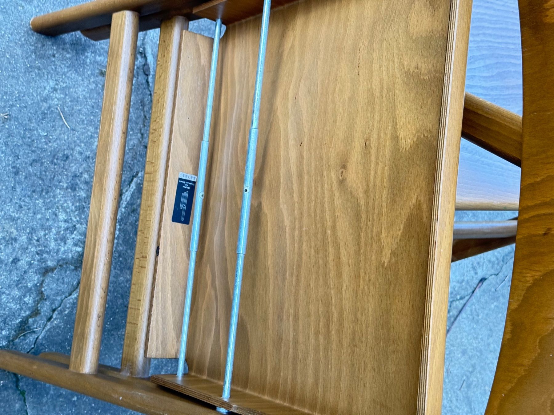 Dietiker Stühle: Hans Eichenberger Klappstuhl braun // 2er Set – Gebraucht aus Schinznach-Dorf von mix 8