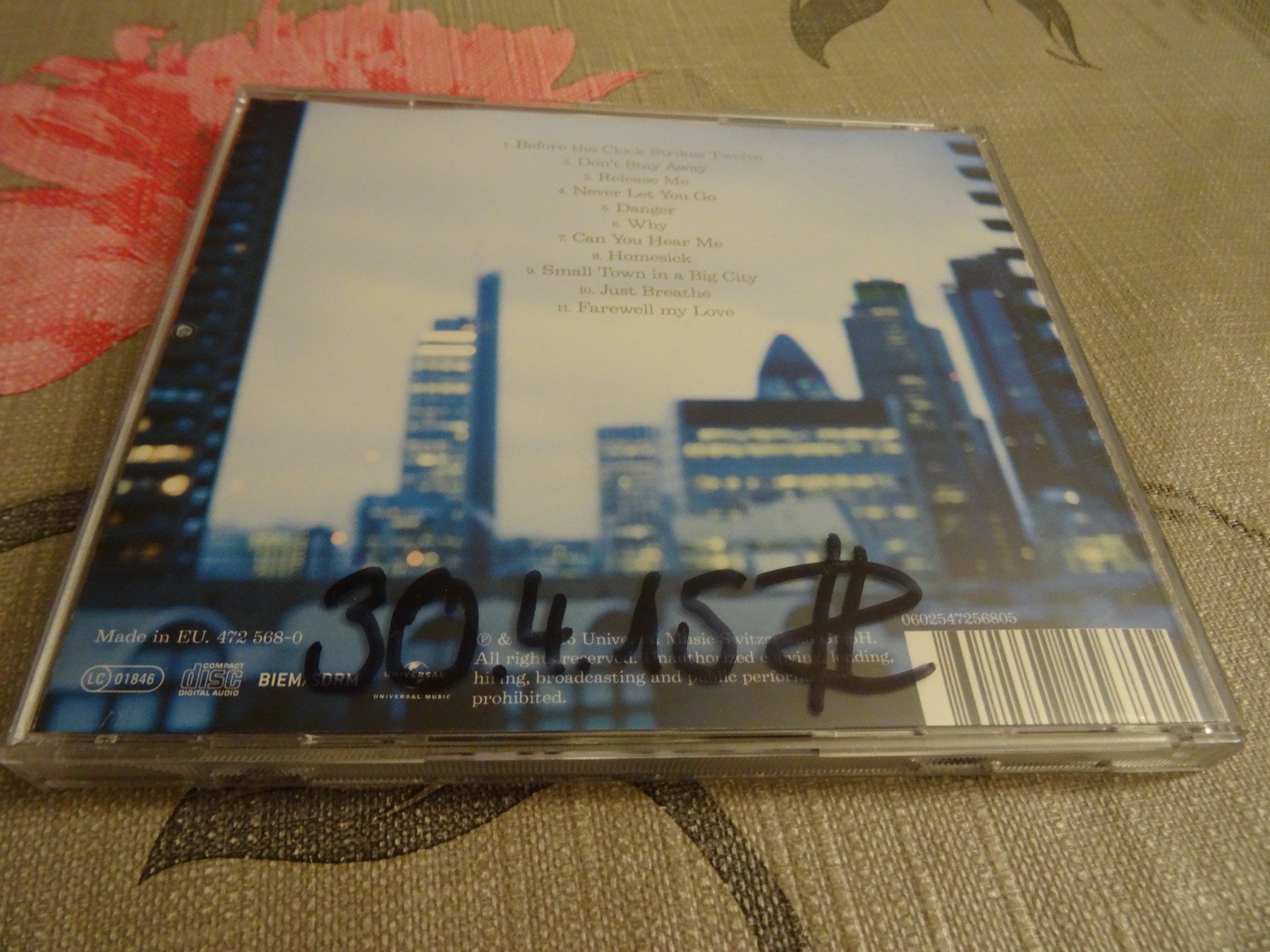 CD: Nicole Bernegger - Small Town (CD) – Usato da Olten venduto da Disc-Ausverkauf 1