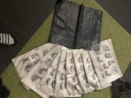 Plastiksäcke Einlagesäcke Zivilschutz WC Notfall Toilette