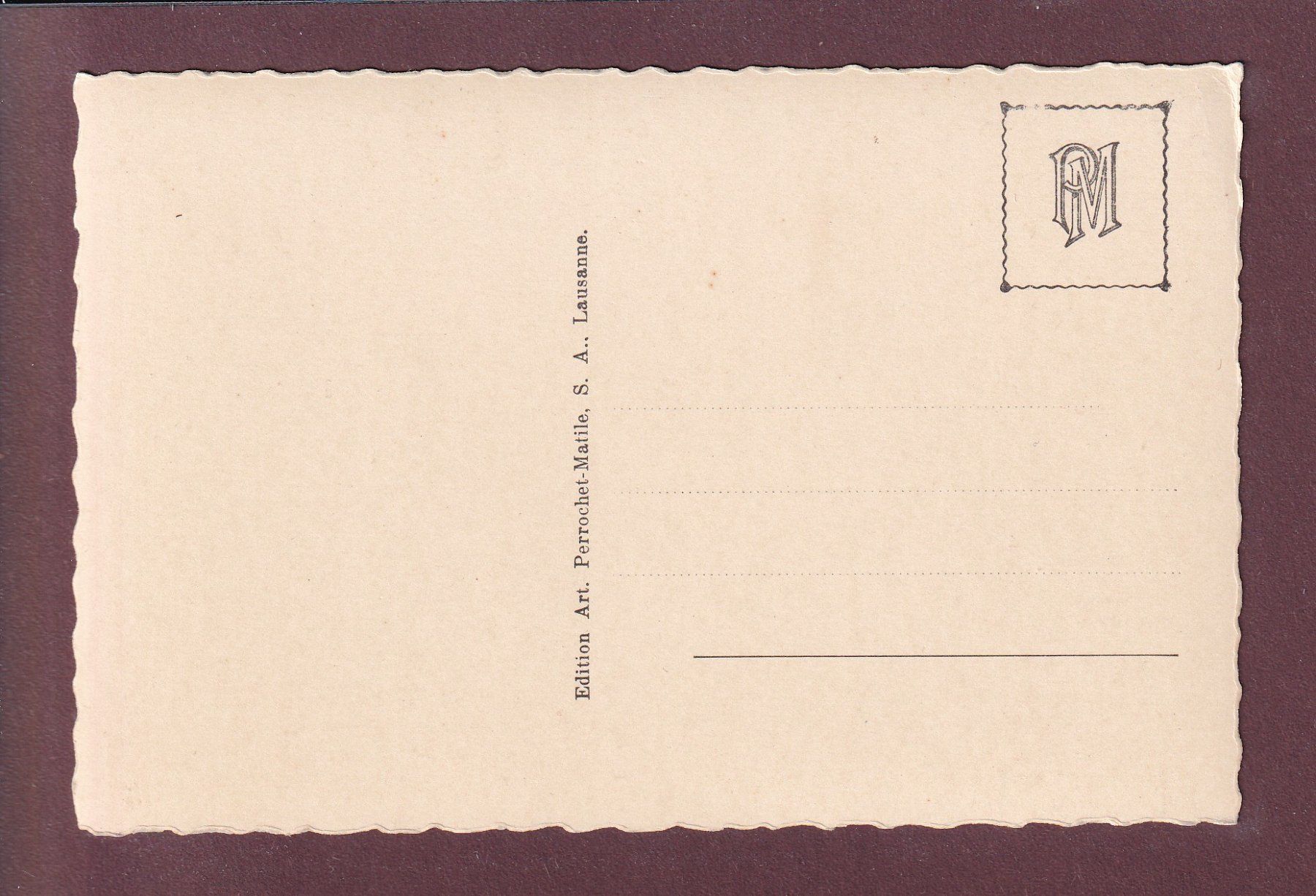 Ansichtskarten: BLONAY - Château - Grammont – Gebraucht aus Pully von nicecards 1