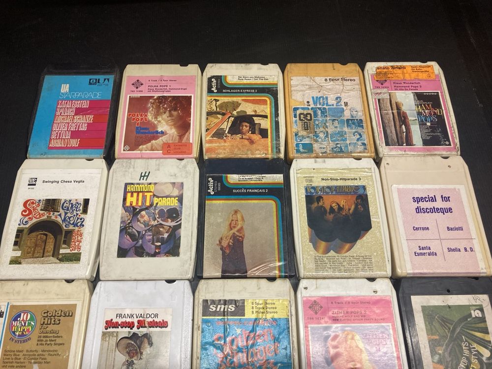 8Track 8Spur Kassetten Lot3 20Stk. (Gebraucht) in oftringen für CHF 30 ...