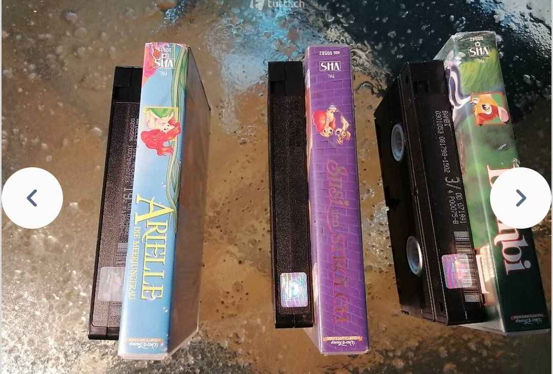Alle VHS: Disney Filme mit Hologram – Gebraucht aus Einsiedeln von lan_2vrp 1