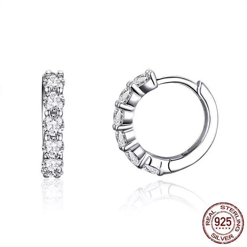 Orecchini pendenti & Orecchini a lobo: silber ohrring mit zirkonia – Usato da St. Gallen venduto da yatoot26 3