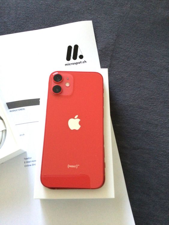 Apple Iphone 12 Mini Product Red 64 Gb Ab Chf 100 Kaufen Auf Ricardo 5616