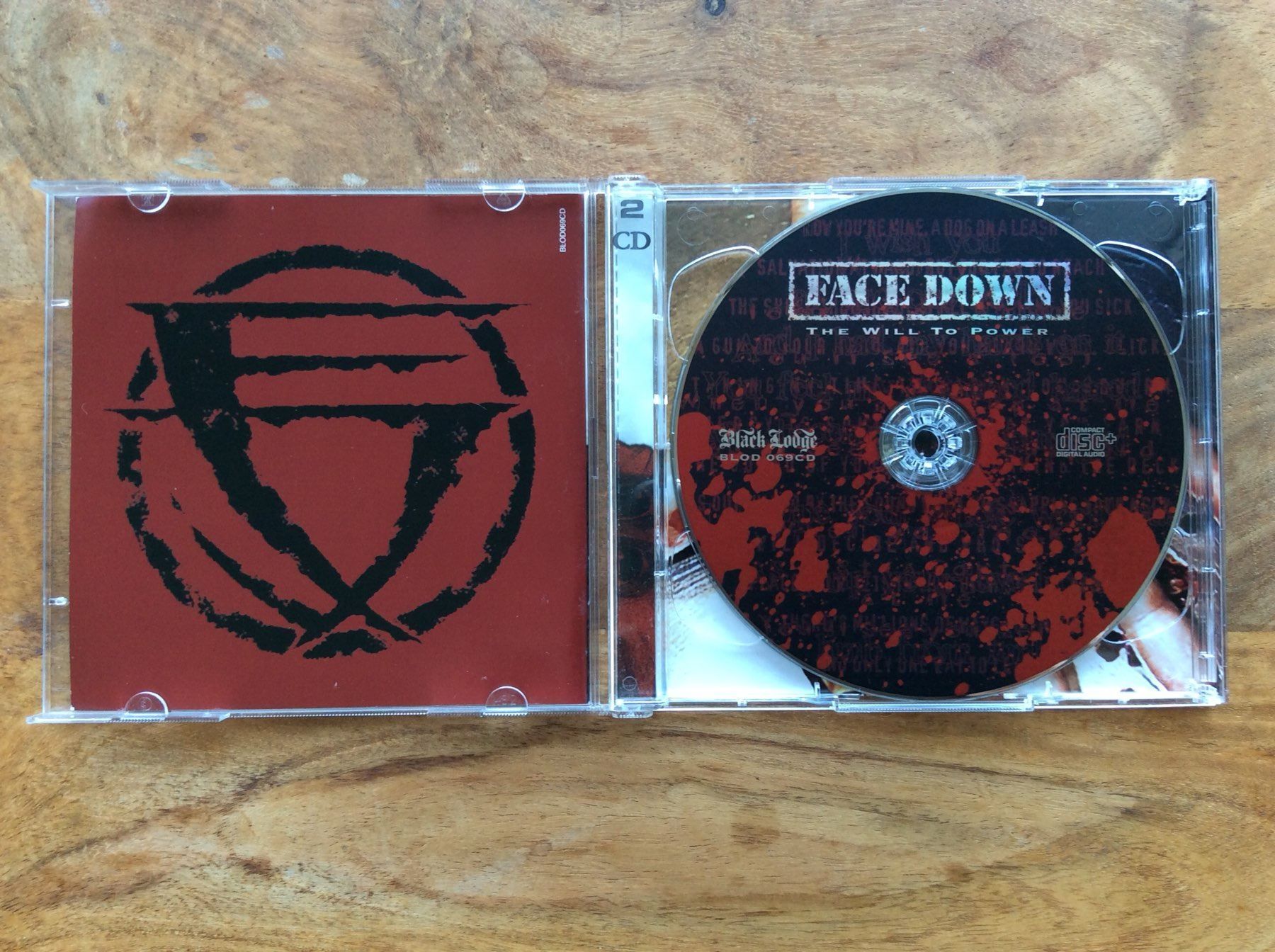 CD: Face Down - The Will To Power (CD + DVD) – Usato da Horgen venduto da flyingpenguin2000 1