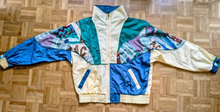 Vintage Athletic Works Windbreaker Jacke