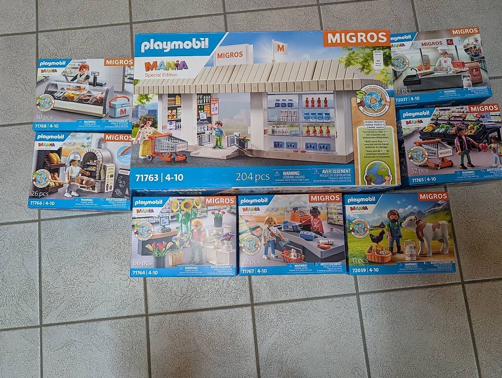 Giocattoli: Playmobil Migros – Usato da Marly venduto da schallerja