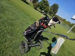 TiCad Golf Trolley Titan 3-Rad gebraucht top Zustand