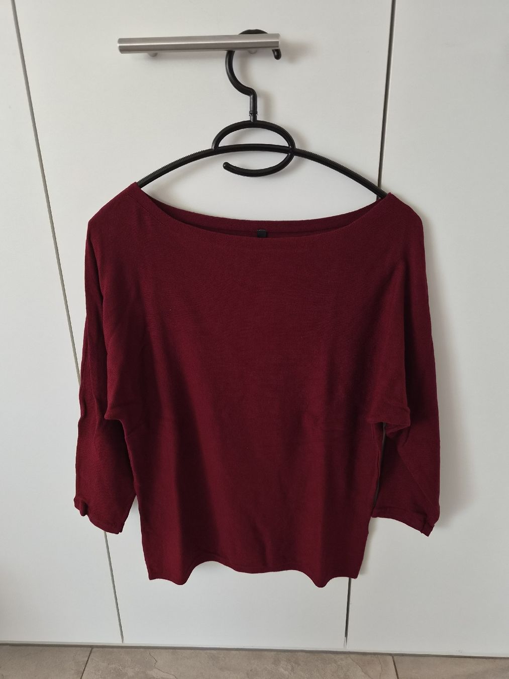 Pullover & Sweatshirts: Damen 3/4-Pullover Chicorée, Grösse M, bordeauxrot – Gebraucht aus Niederrohrdorf von Miripfiri