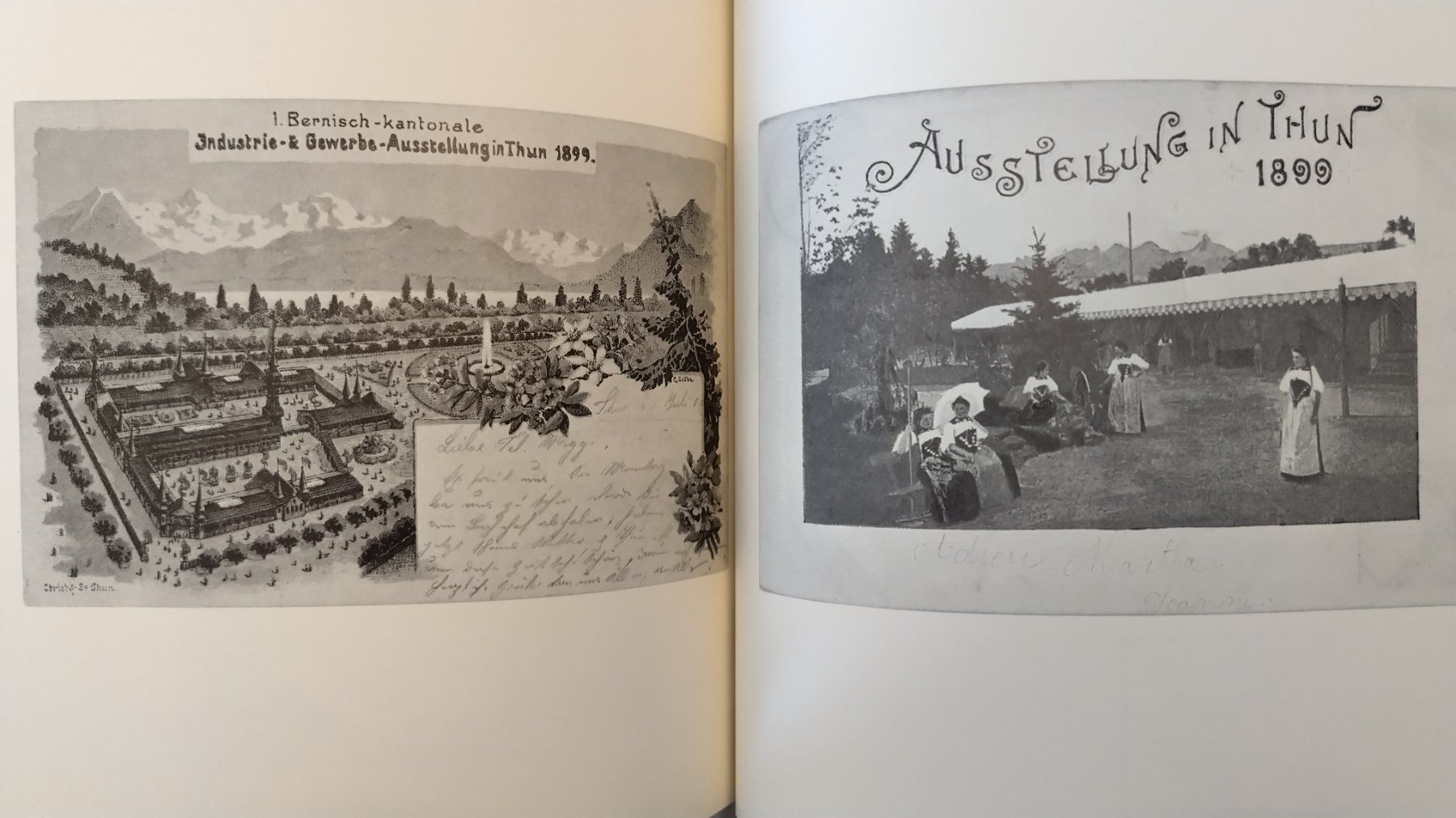 Libri: Gruss aus Thun - Ansichtskarten um die Jahrhundertwende Buch – Usato da Bellach venduto da JingleJerry 8