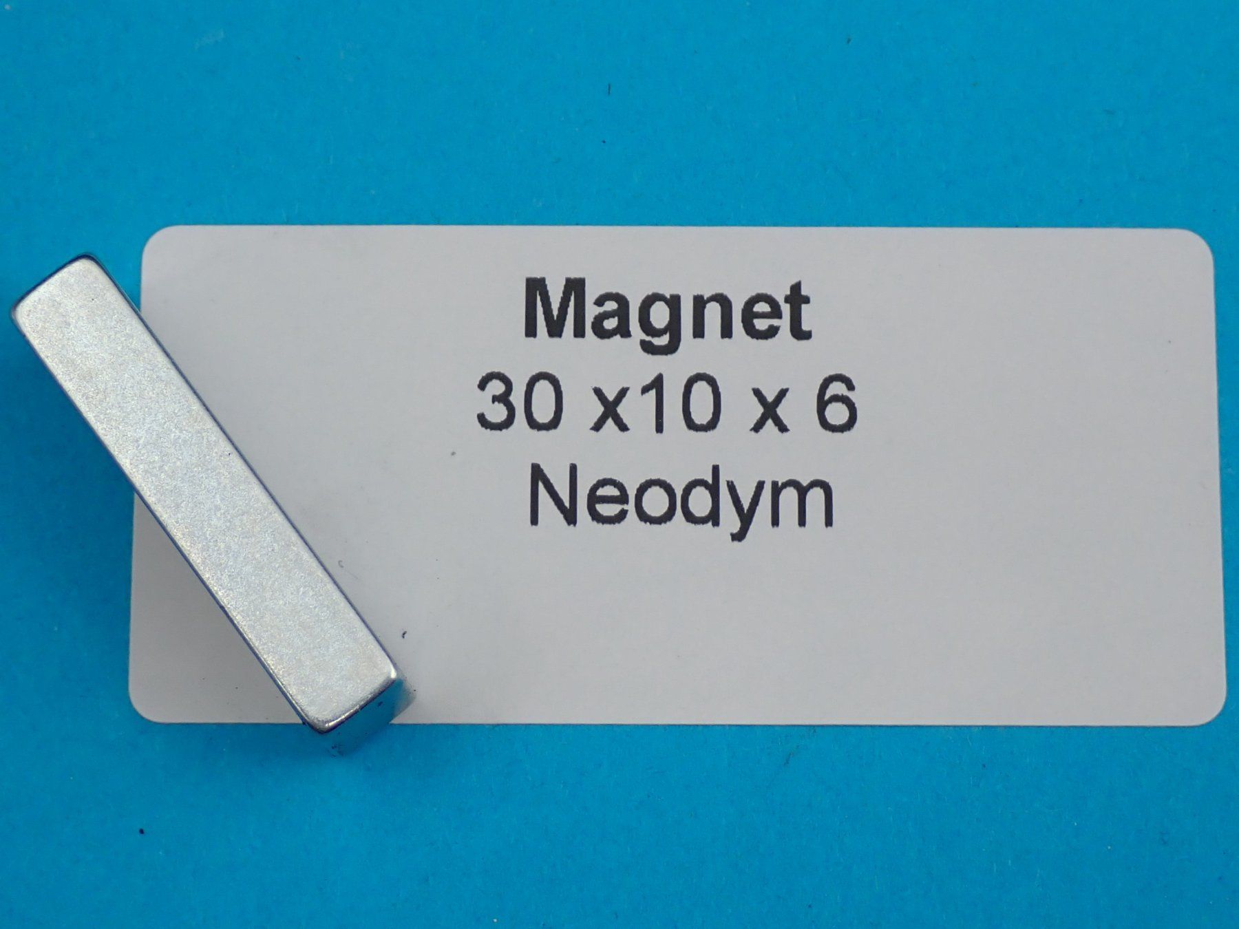 Calamite: Magnet 30x10x6 Neodym – Nuovo e nell'imballaggio originale da Lömmenschwil venduto da ritalin01 1