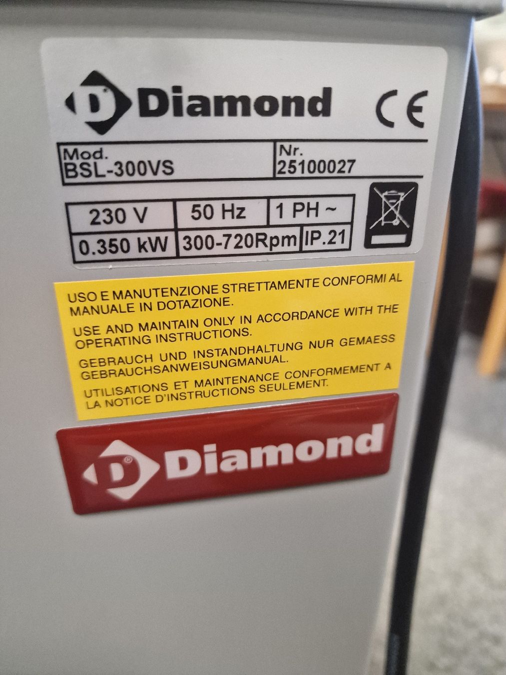 Elettrodomestici da cucina: Diamond teigabrunder – Usato da Niederwangen BE venduto da HasGastrobedarf 5