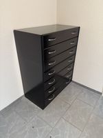 Kommode schwarz 7 Schubladen sehr guter Zustand