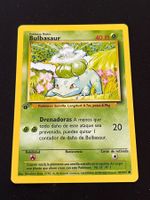 Carte Pokémon Bulbasaur Base Set 1st Ed ESP NEW