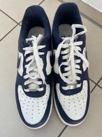 Sneaker Nike Air Force blau-weiss