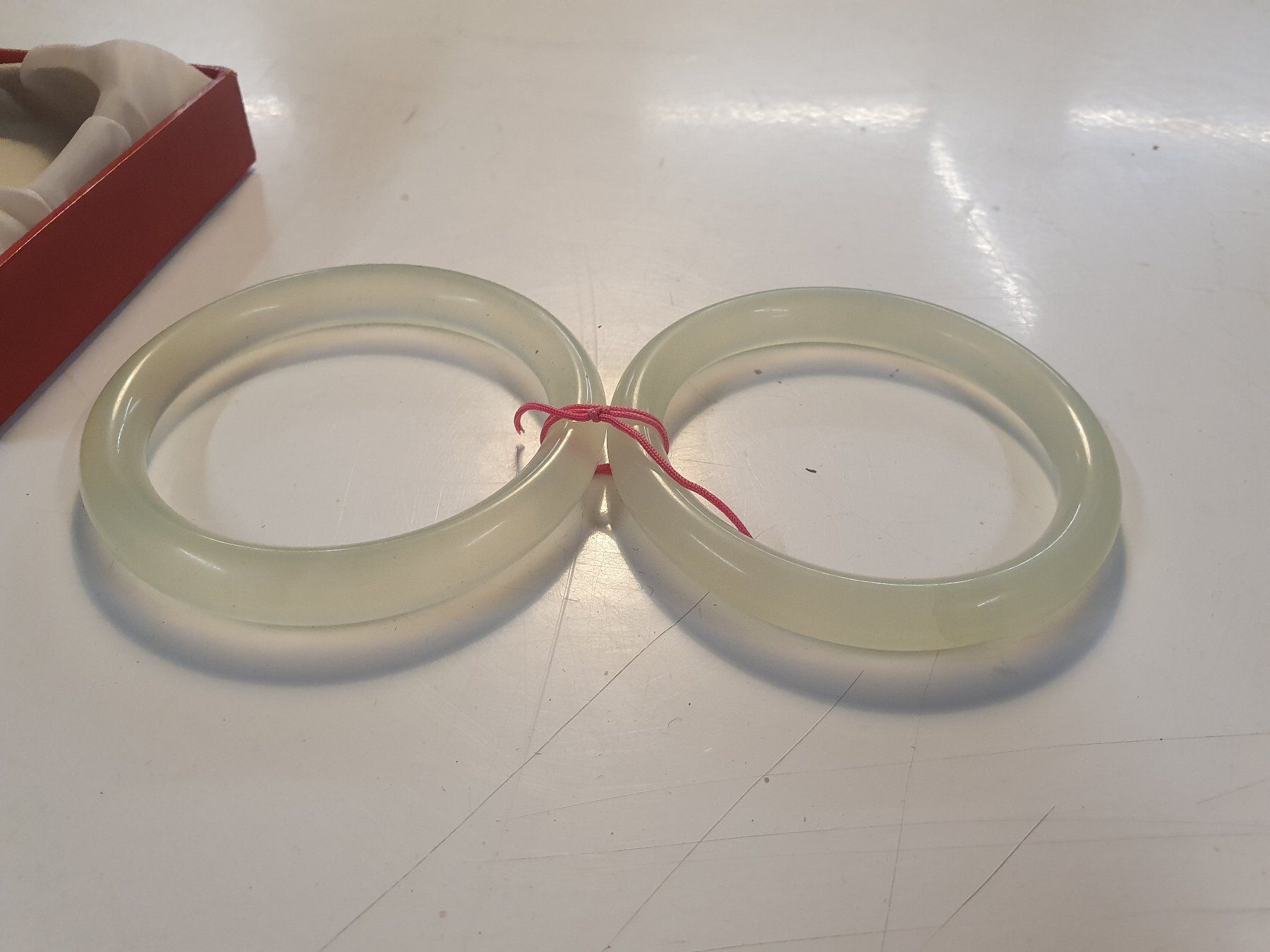 Nastri decorativi: 2 Stk Penisringe Jade 6 cm – Usato da Zürich venduto da loosebone 8