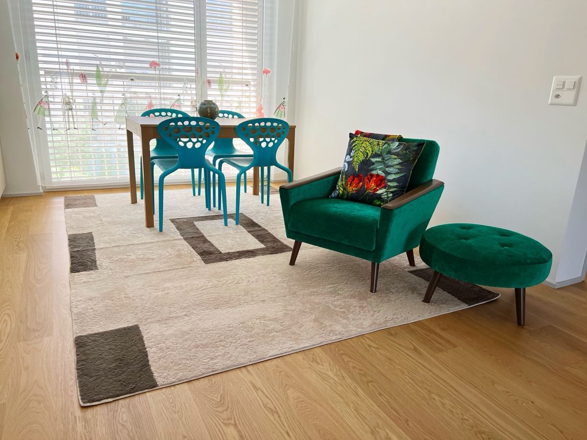 Tapis: Teppich aus Lammfell – D'occasion à Zürich par Sejla 1