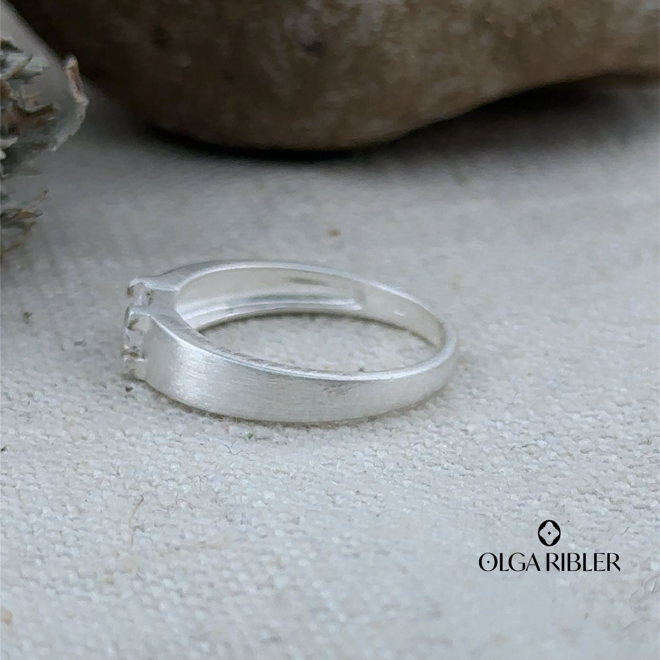 Olga Ribler Ringe: Silberring mit Topas, Gr. 52 – Neu (gemäss Beschreibung) aus Luzern von MonikaS03 5