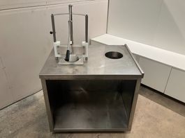 gebr. Gastro Edelstahl Ananas Schneide Maschine ab 1.-