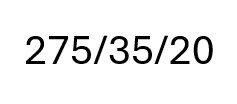 2x 275/35/20 Reifen