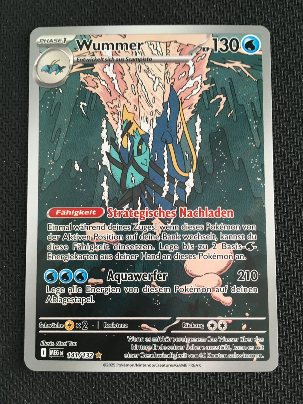 Pokémon Carte collezionabili: Pokémon - MEG 141 Wummer - Mega-Entwicklung -DE- – Nuovo (secondo la descrizione) da St.Gallen venduto da Punktchen01