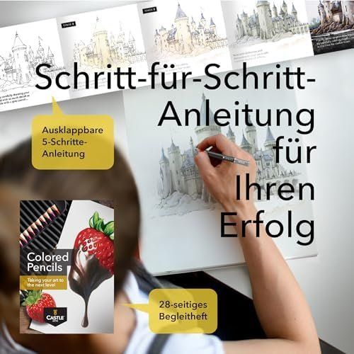 Colori: 120 Buntstifte Hochwertige Farbminen weichem – Nuovo e nell'imballaggio originale da Hundwil venduto da Stallone6 5
