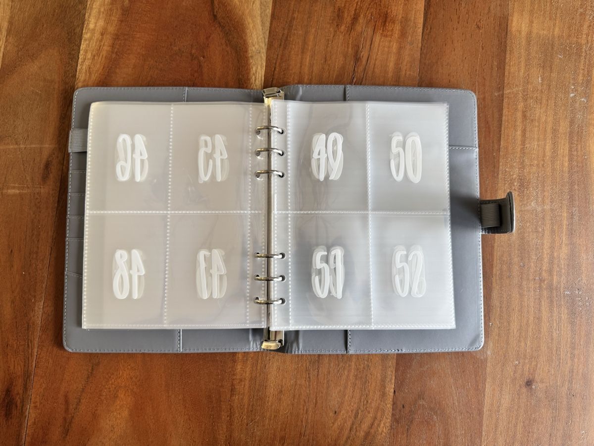 Bücher: 100 Envelope Challenge Sparordner A6 Budget Binder Grau – Neu (gemäss Beschreibung) aus St. Gallen von Popolone26 2