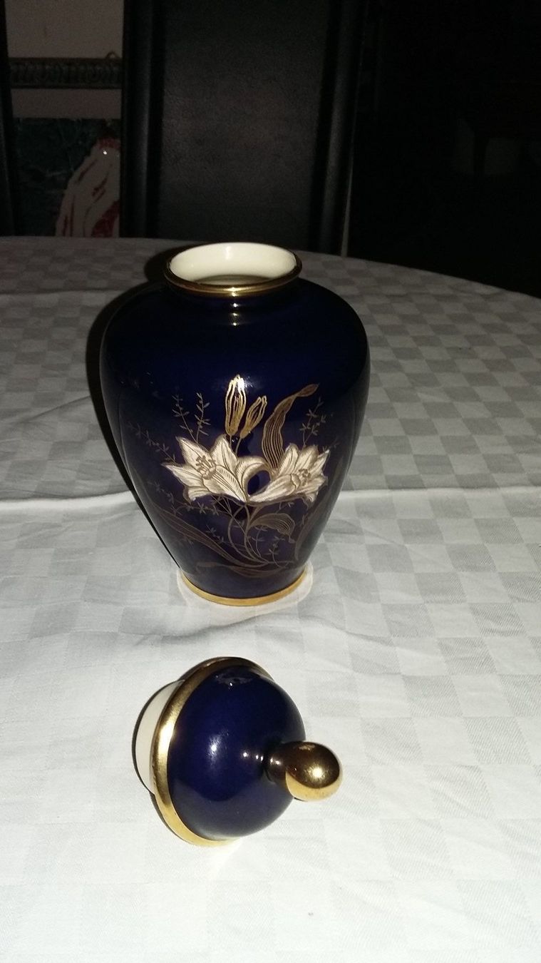 Vasen & Gefässe: Antik Limbury Germany kopal Dekel Vase – Gebraucht aus Bern von Imamrashed 4