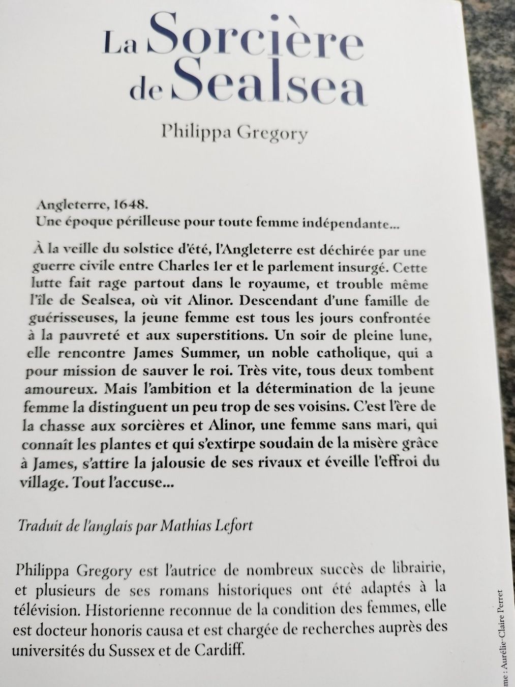 Bücher: La Sorcière de Sealsea Par Philippa Gregory – Gebraucht aus Cortaillod von rozinna 1