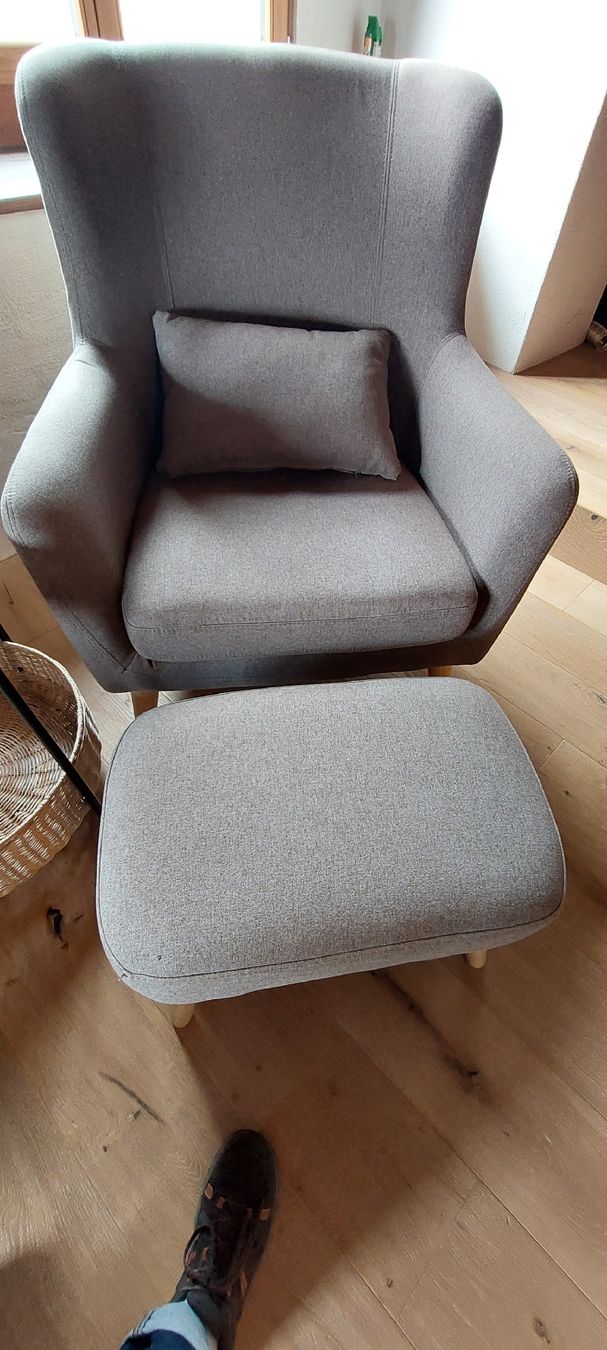 Fauteuils: 2 Sessel RIBOLT mit Hocker – D'occasion à Wil SG par bar_6dxz 2
