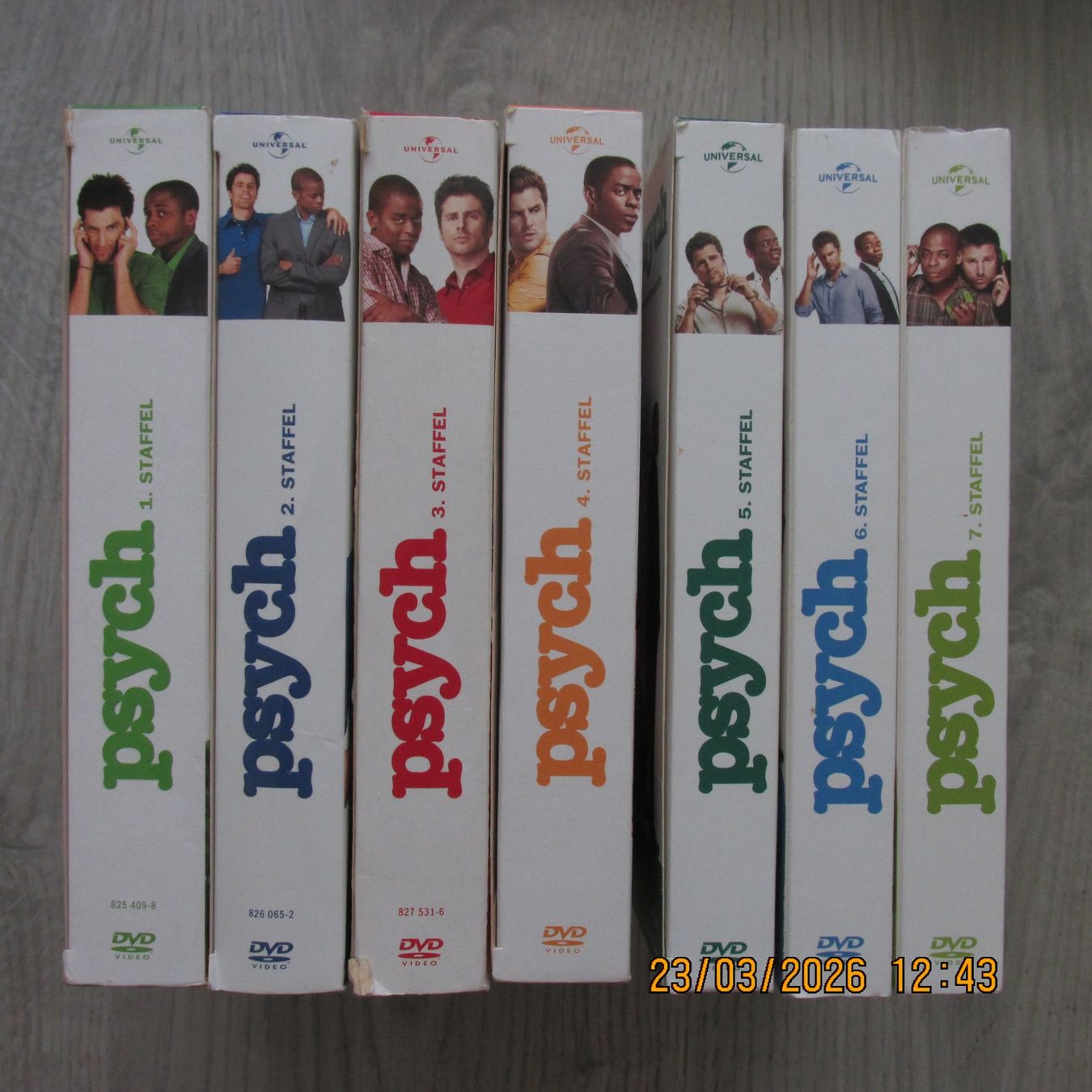 Tous les DVDs: Psych DVD Box Set - Staffel 1-7 – D'occasion à Galgenen par Forflowers 2