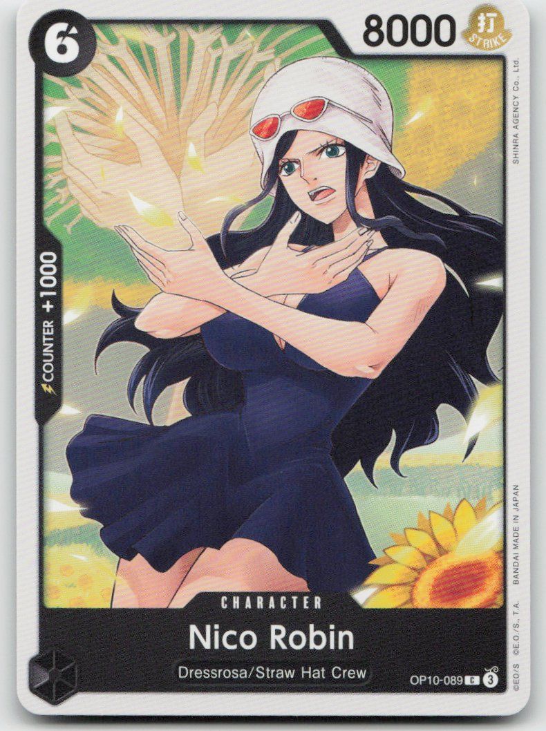 Bandai Carte collezionabili: One Piece Nico Robin OP10-089 C – Usato da Lugano venduto da VlaseCard