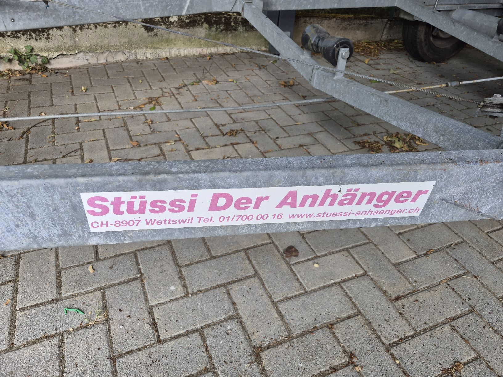 Stüssy Anhänger: Remorque Ruschmeier BTL 18 expertisée  – Gebraucht aus Trélex von Christobald 2