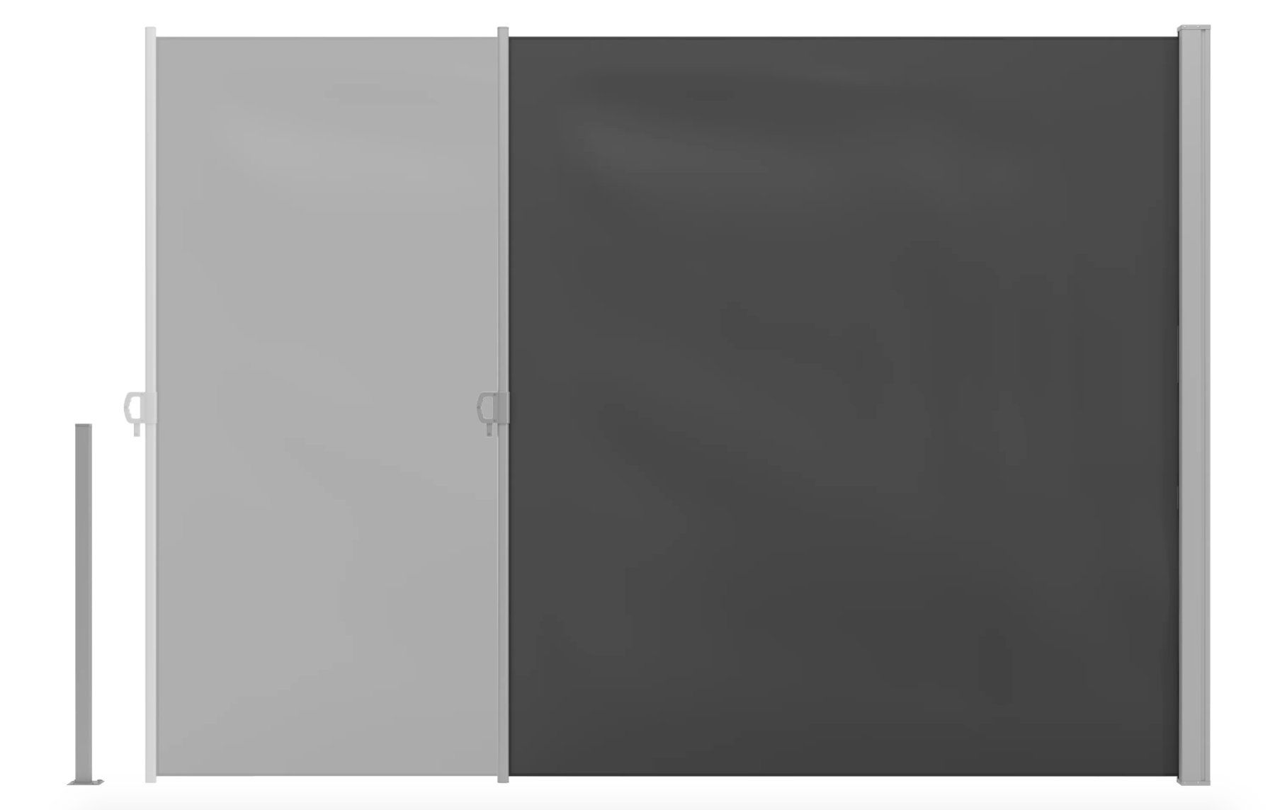 Tende da sole: Seitenmarkise, anthrazit (200 x 300cm) - Gratis Versand – Nuovo e nell'imballaggio originale da Kleinwangen venduto da Maluwa_GmbH 4