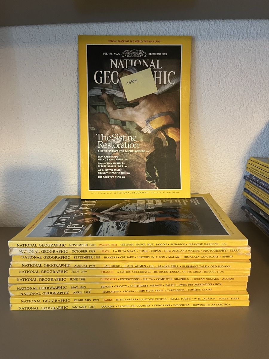 Riviste & Magazine: Natural georgraphic 1989 – Usato da Lachen SZ venduto da ant_56th