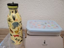 Lot 24Bottles - enfant - gourde et boîte repas neuf