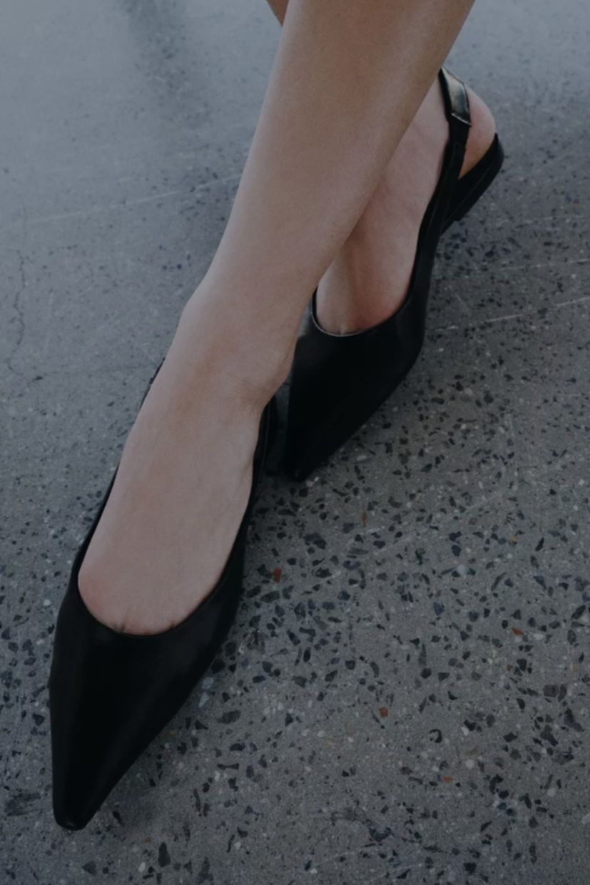 Zara Scarpe da donna: ZARA Pointed Toe Slingback Sandals – Nuovo (secondo la descrizione) da Turbenthal venduto da apr_h7z2 9