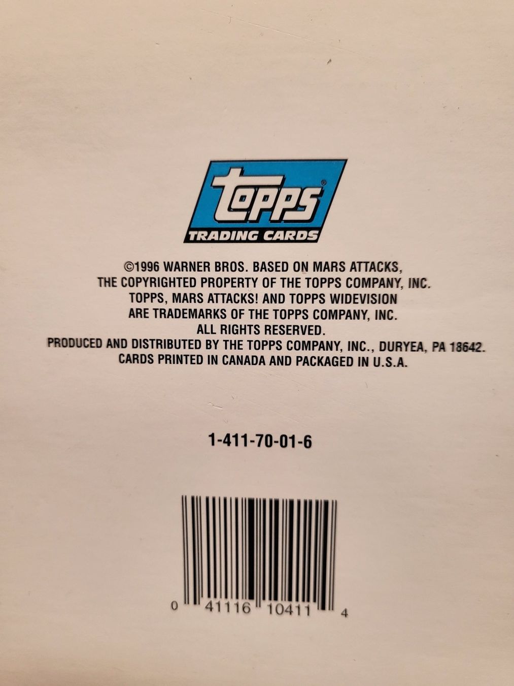 Sammelbilder & Trading cards: TRADING CARDS MARS ATTACKS – Neu und originalverpackt aus Schönenberg ZH von  2